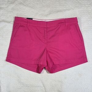 NWT J.Crew 3.5" Pink Classic Chino Shorts